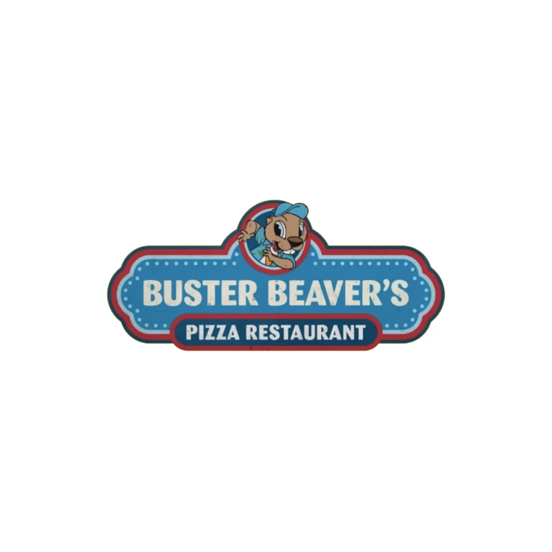 Buster Beaver's Pizza Restaurant Coffee Mug