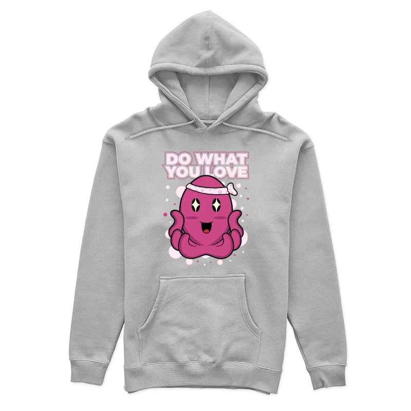 Playful Octopus Motivational Art Female Pullover Hoodie