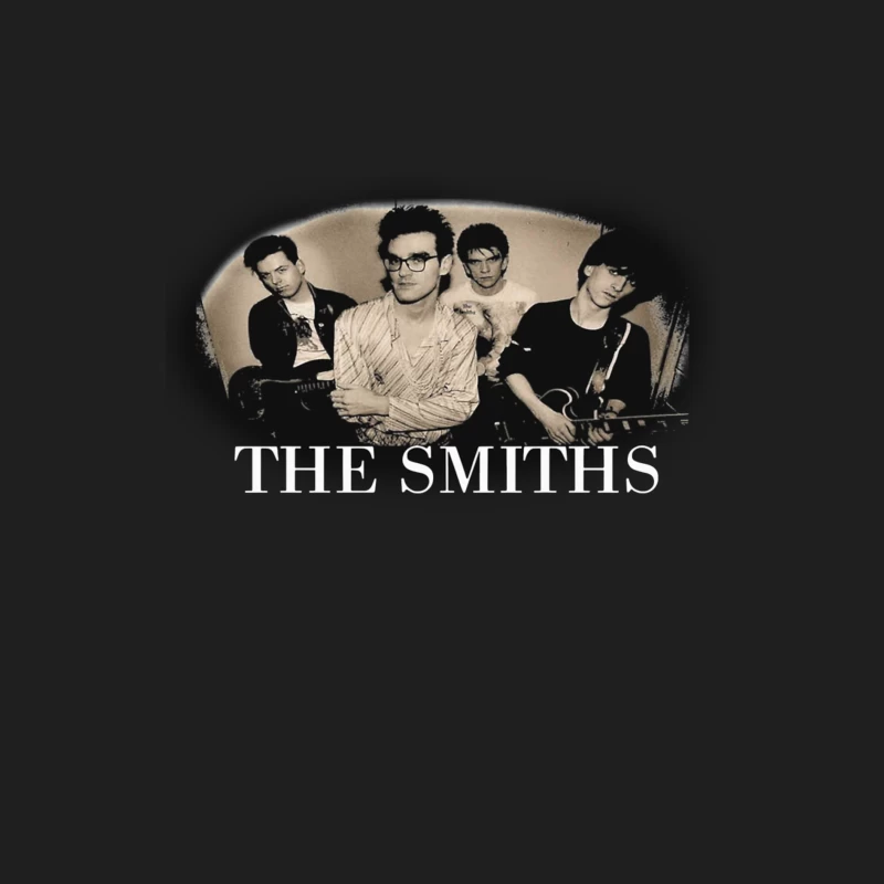 The Smiths - Iconic 1980s Alternative Rock Band Portrait Male Tank Top