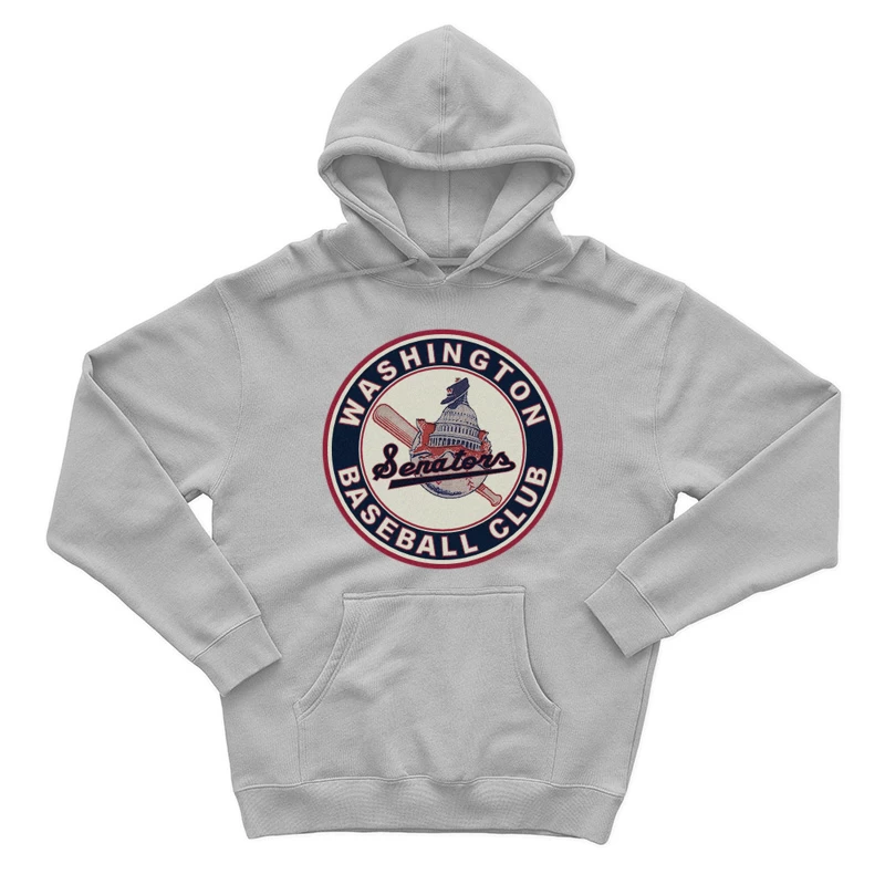 Washington Senators Baseball Club 2 Male Pullover Hoodie