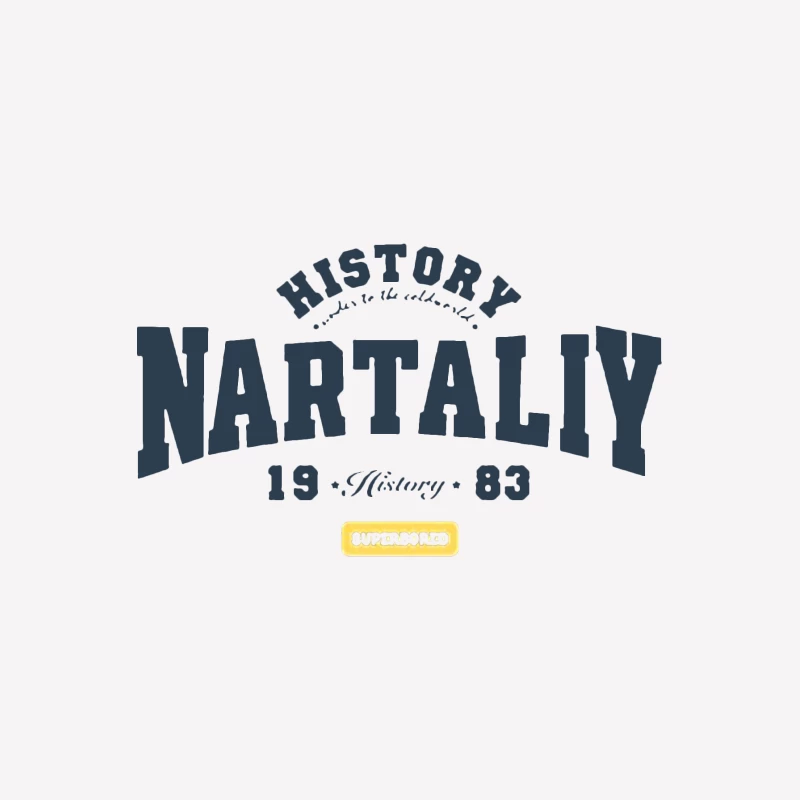 Vintage Nartaliy Design von 1983 Herren T-Shirt