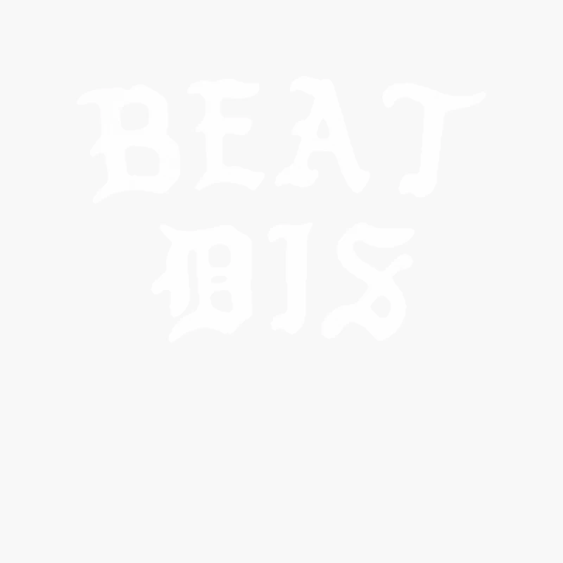 BEAT DIS Cotton Tote Bag
