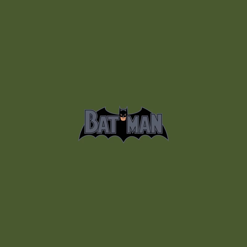 Iconic Batman Logo from DC Comics Superhero Baseball Cap