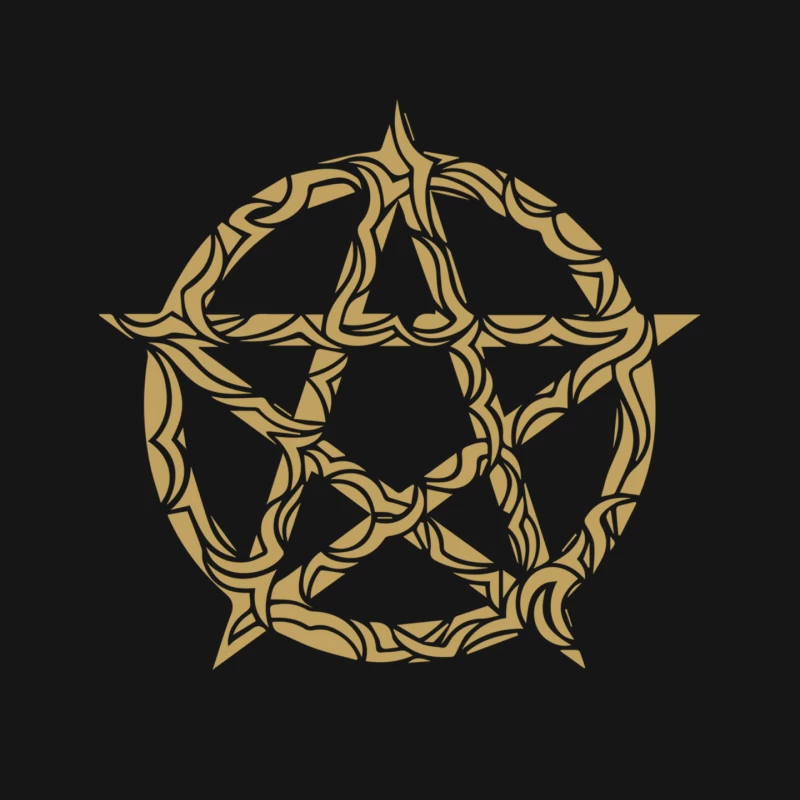 Pentagram Mouse Pad