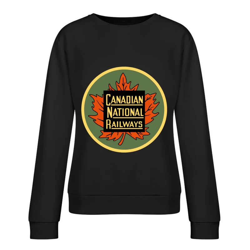 Canadian National Railways Female Pullover Sweatshirt