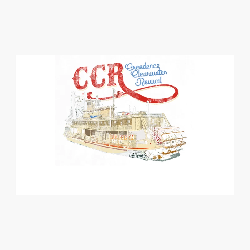 CCR distressed Travel Mug