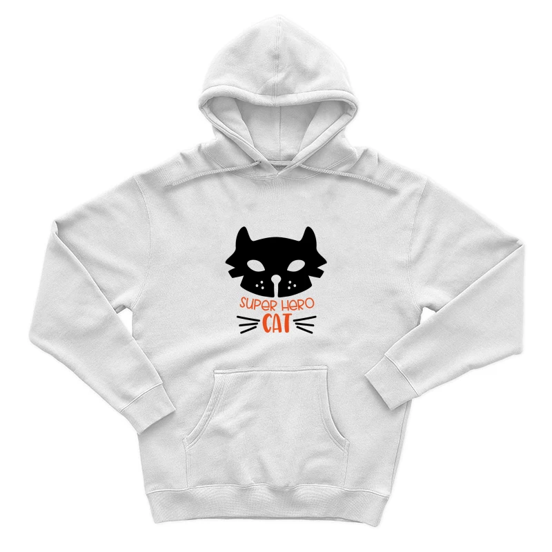 Chat super-héros stylisé Homme Sweat à capuche
