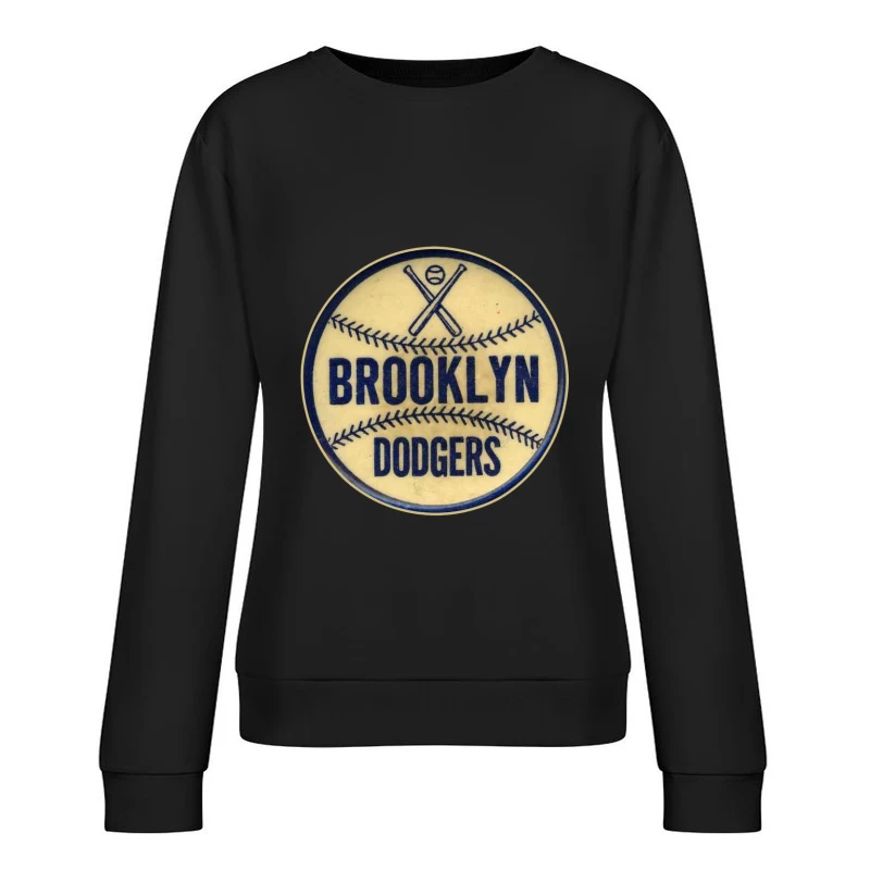 VINTAGE BROOKLYN DODGERS Female Pullover Sweatshirt