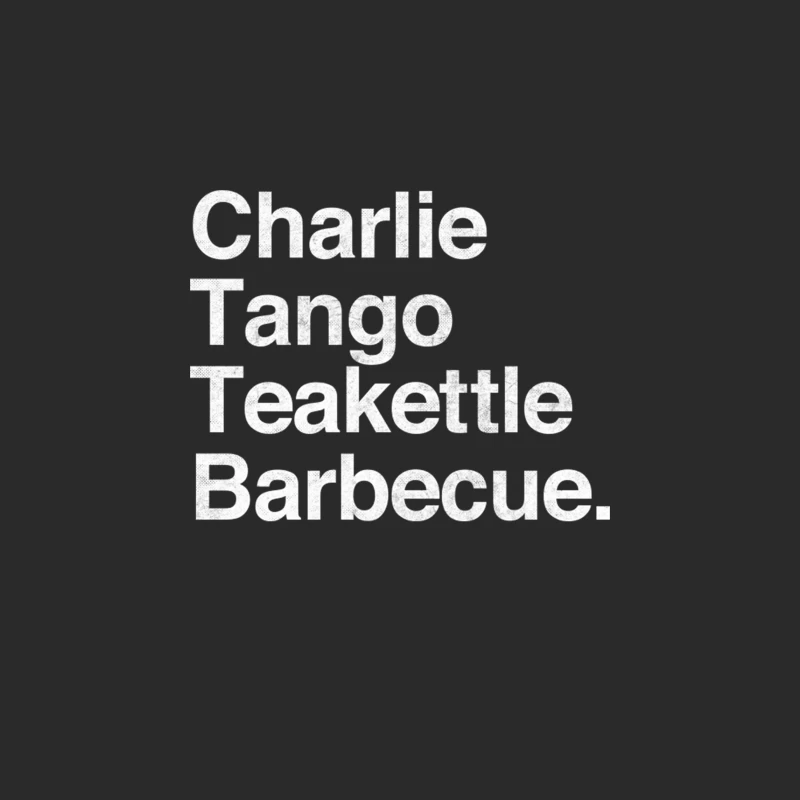 Charlie, Tango, Teakettle Barbecue Baseball Cap