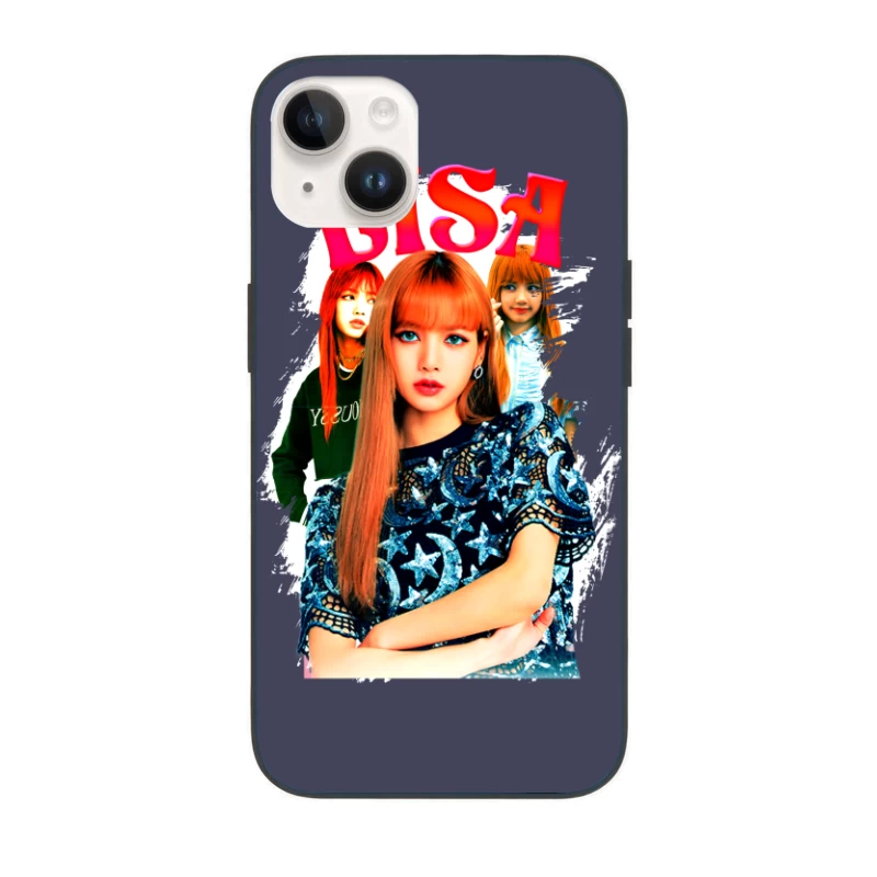 LISA: A K-Pop Icon in Fashion and Music iPhone Case