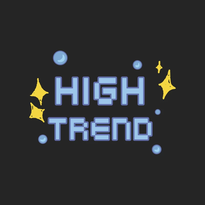 High Trend Schriftart Design Herren Pullover Sweatshirt