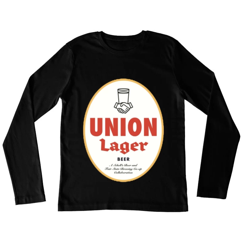 Union Lager Beer 2 Female Long Sleeve T-Shirt