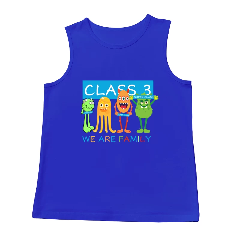 Kreative Monster für die Klasse 3 Herren Tanktops