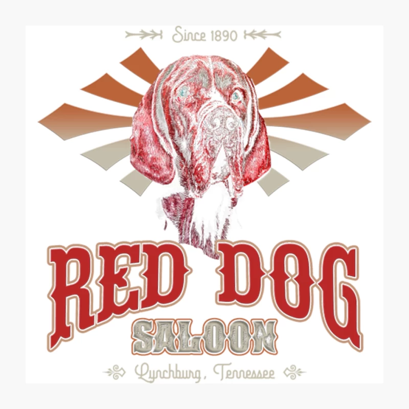 Red Dog Saloon Pin