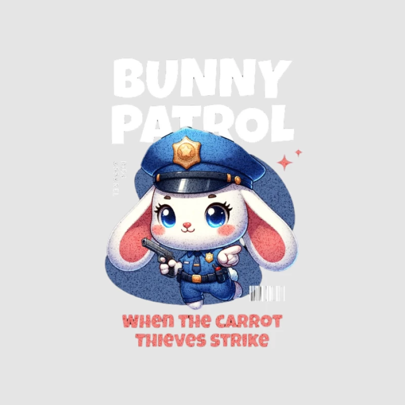 Patrouille de lapin contre les voleurs Homme Sweat à capuche