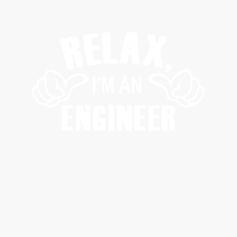 Relax This Guy is an Engineer Cotton Tote Bag