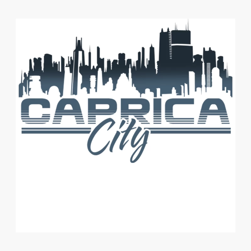 Caprica City Throw Pillow