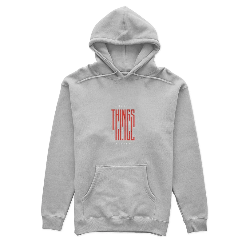 Motivational Typography Design Female Pullover Hoodie