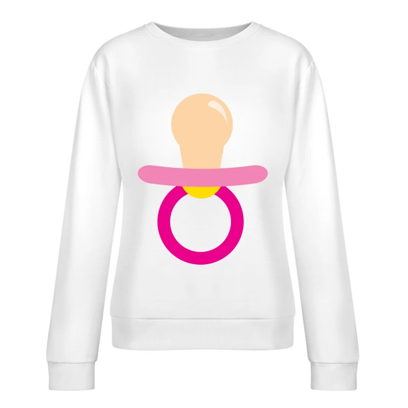 Tétine colorée pour bébé Femme Sweat-shirt à enfiler