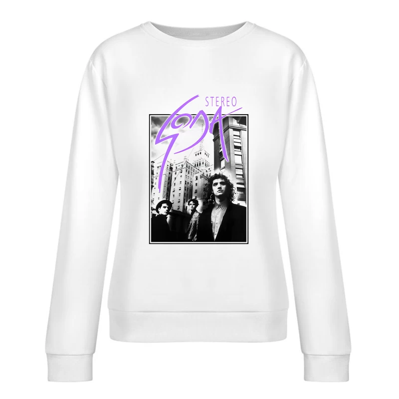 Soda Stereo Female Pullover Sweatshirt