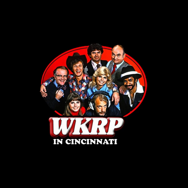 WKRP in Cincinnati skyline logo 2 Mouse Pad