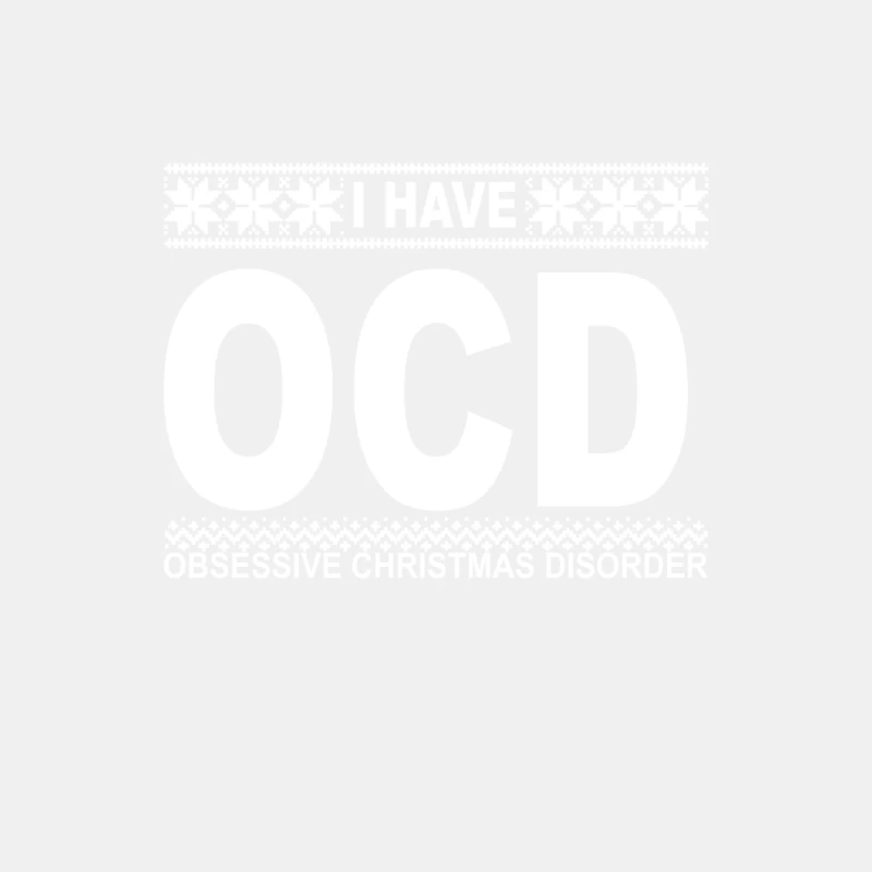 OCD - Obsessive Christmas Disorder Male Tank Top