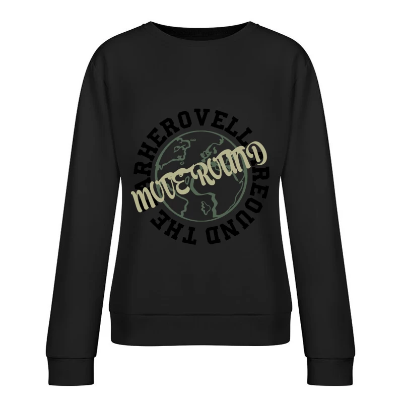 Reisen um die Welt Damen Pullover Sweatshirt