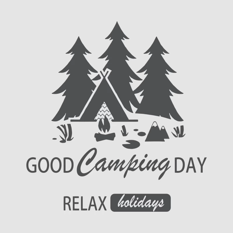 Guter Campingtag mit Entspannung am Lagerfeuer Damen Pullover Hoodie