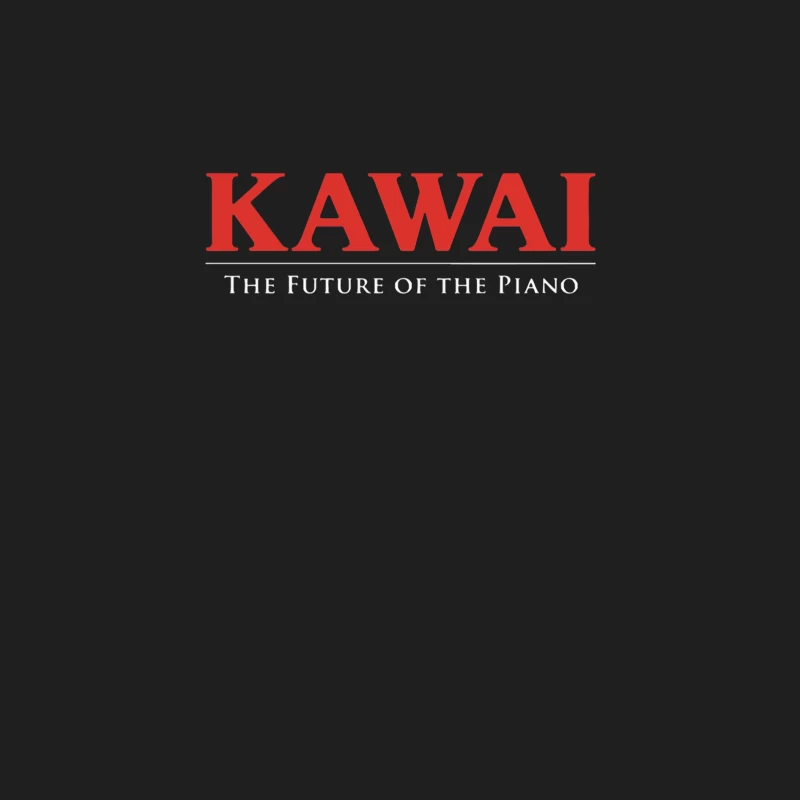 Kawai Piano Brand Logo with Slogan "The Future of the Piano" Male Tank Top