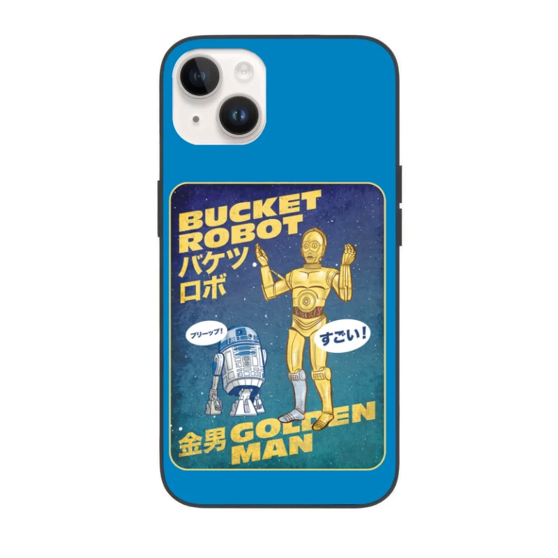 Vintage Japanese Star Wars Droids Poster Art iPhone Case