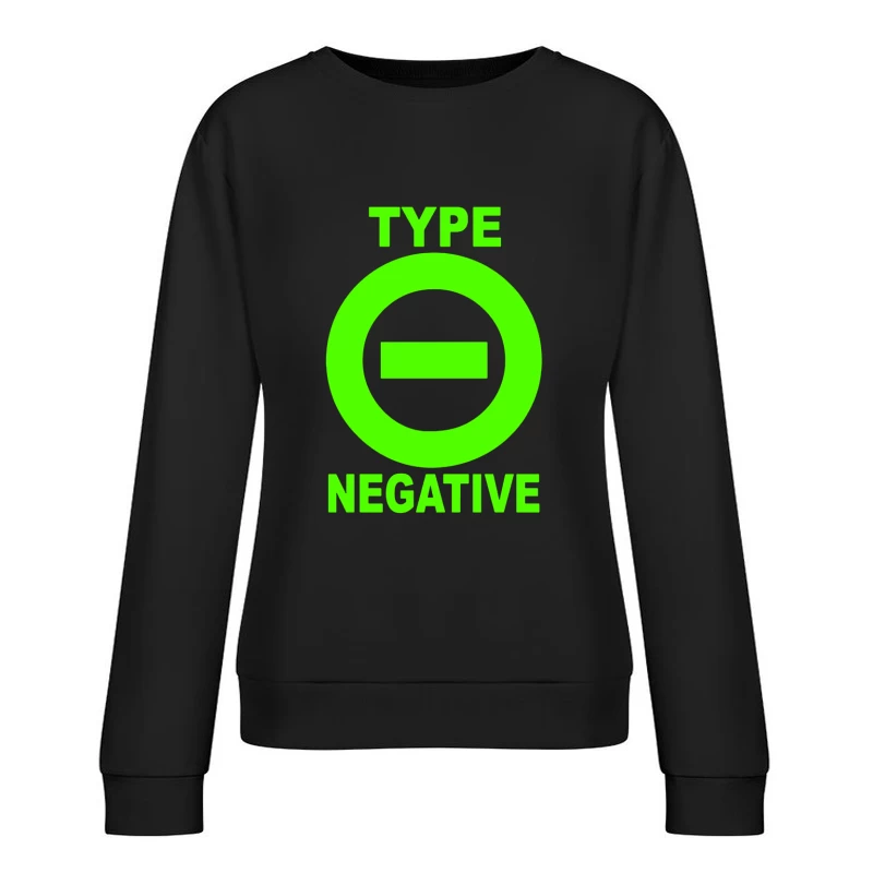 Type O Negative Logo Female Pullover Sweatshirt