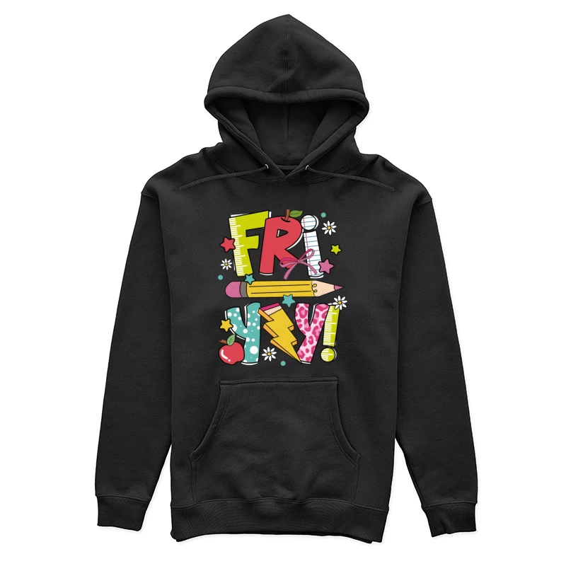 Fröhlicher Freitagsschulanfang Damen Pullover Hoodie