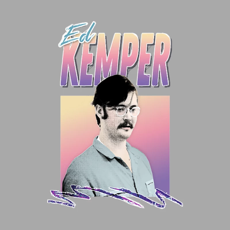 Ed Kemper Aesthetic Retro Styled Design Female Pullover Hoodie