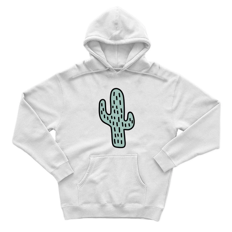 Cactus Dessiné à la Main Homme Sweat à capuche
