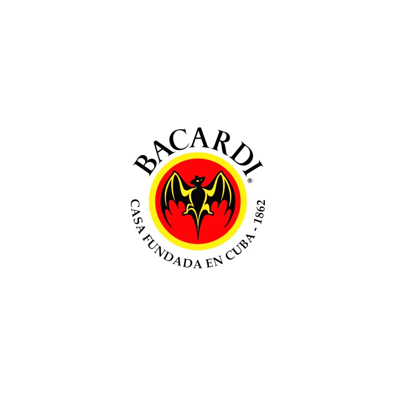 Bacardi Rum's Historic Cuban Bat Logo Desk Mat