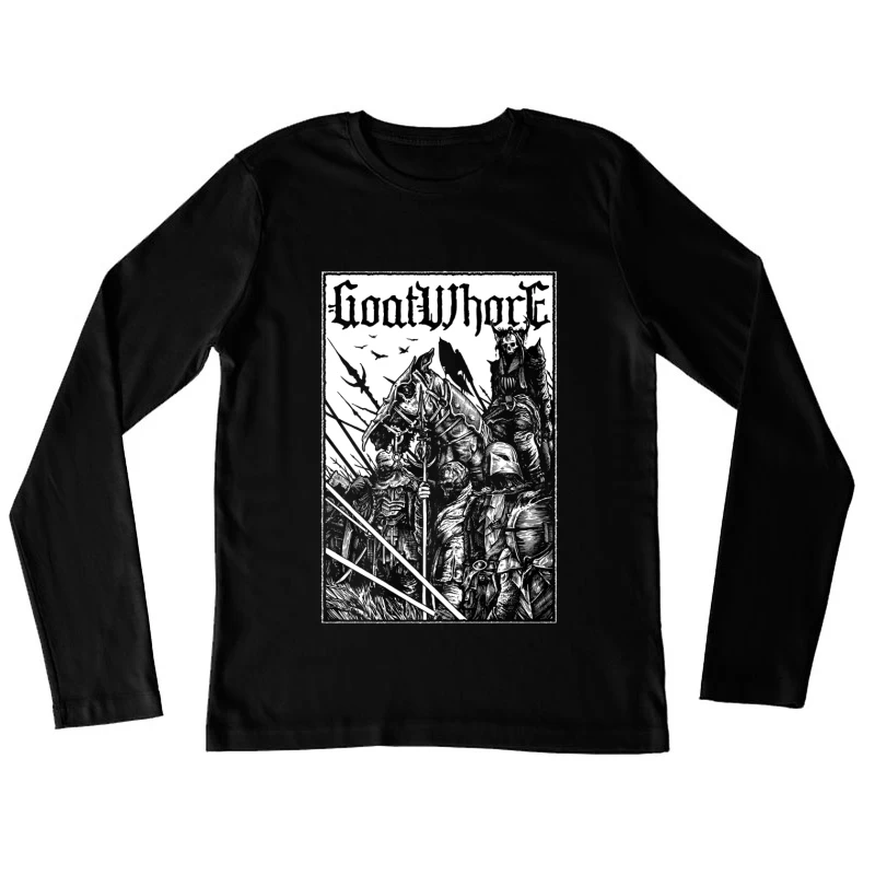 Goatwhore No Mercy Female Long Sleeve T-Shirt