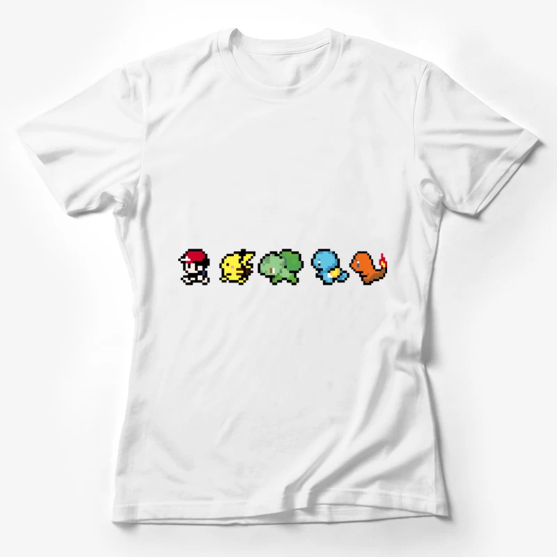 Pixel Kunst von Charakteren und Kreaturen Damen T-Shirt