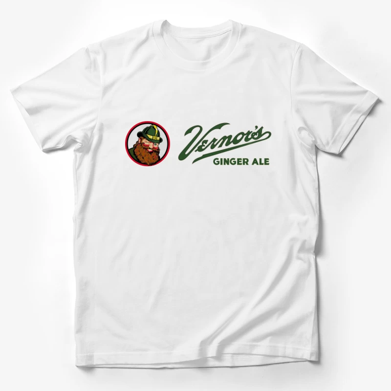 Vernors Ginger soda michigan 2 Male T-Shirt