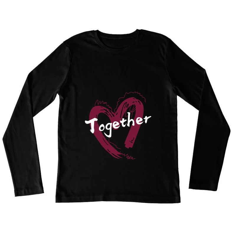 Gemeinschaft und Liebe Damen Langarm T-Shirt