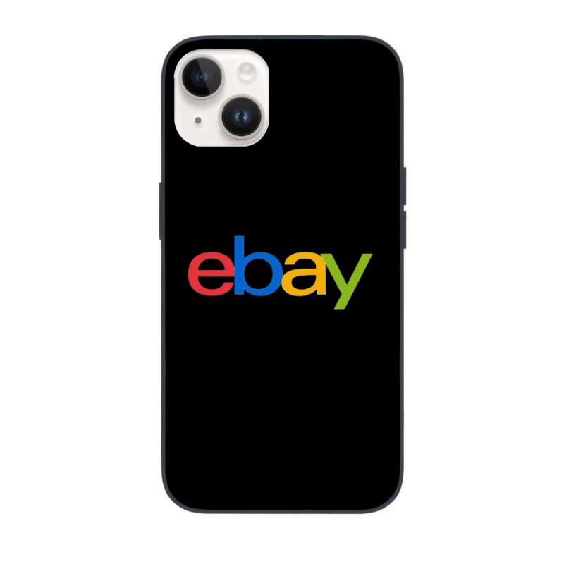 eBay Official Multicolored Logo iPhone Case