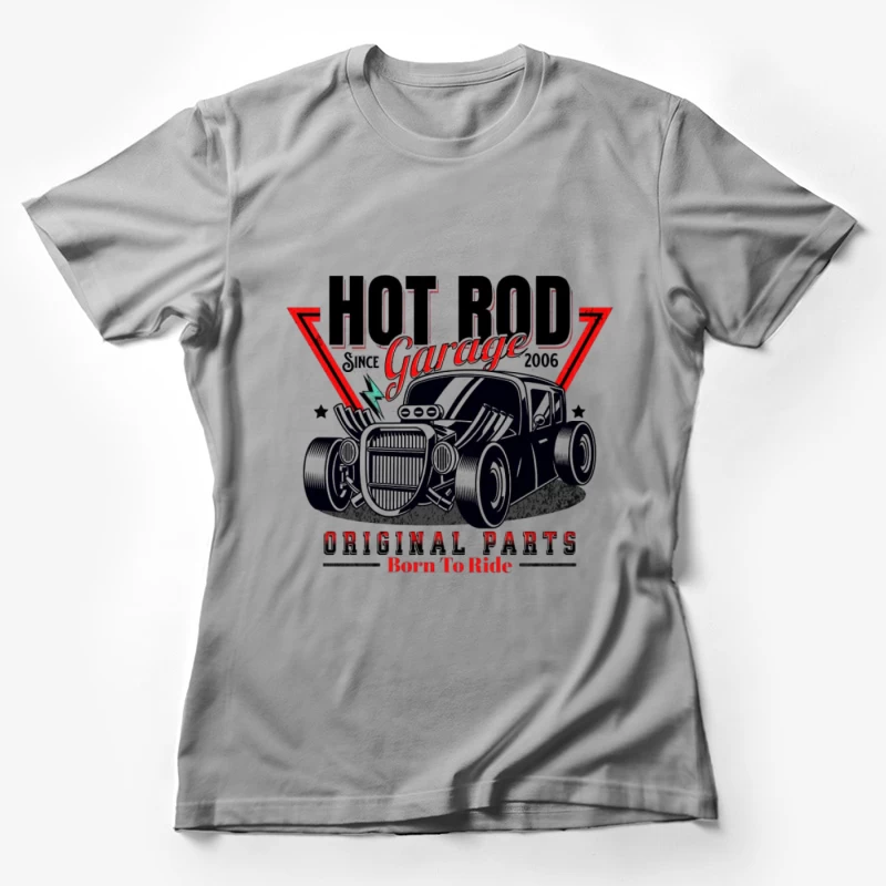Hot Rod Garage Design mit Originalteilen Damen T-Shirt