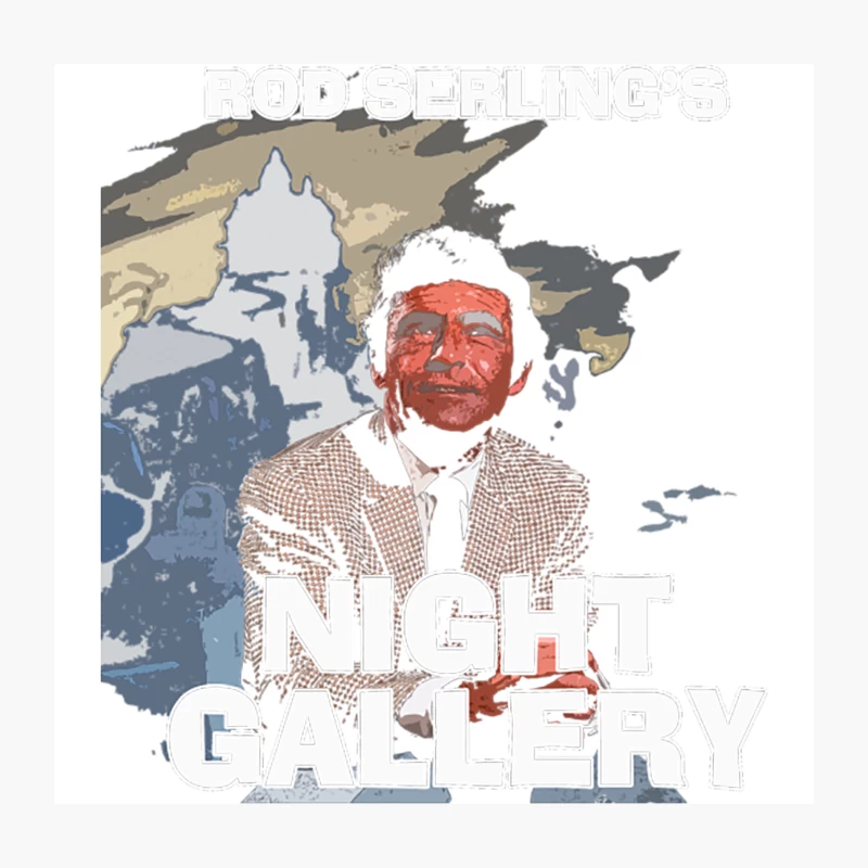 Rod Serling_s Night Gallery Throw Pillow