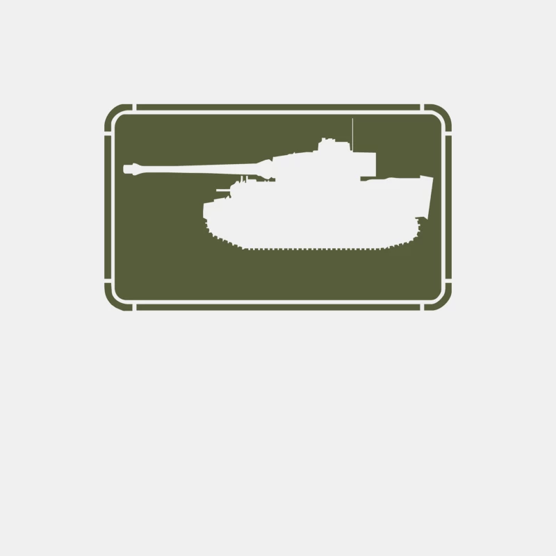 Panzer VI Tiger 88 mm Tank Wehrmacht Germany Male Tank Top