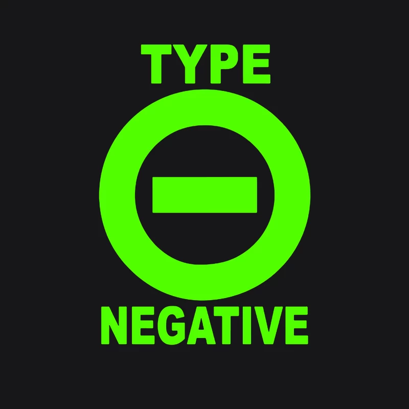 Type O Negative Logo Male Pullover Hoodie