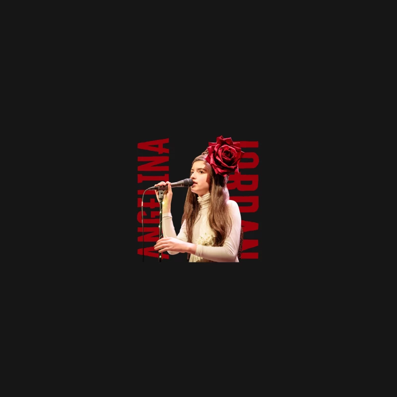 4 ANGELINA JORDAN - IT'S MAGIC Desk Mat