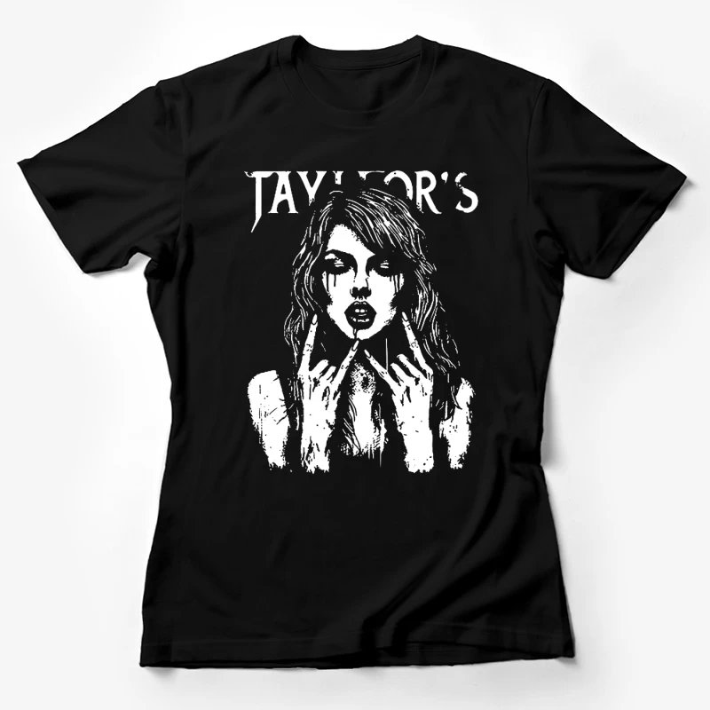 Taylor Swift Metal Female T-Shirt