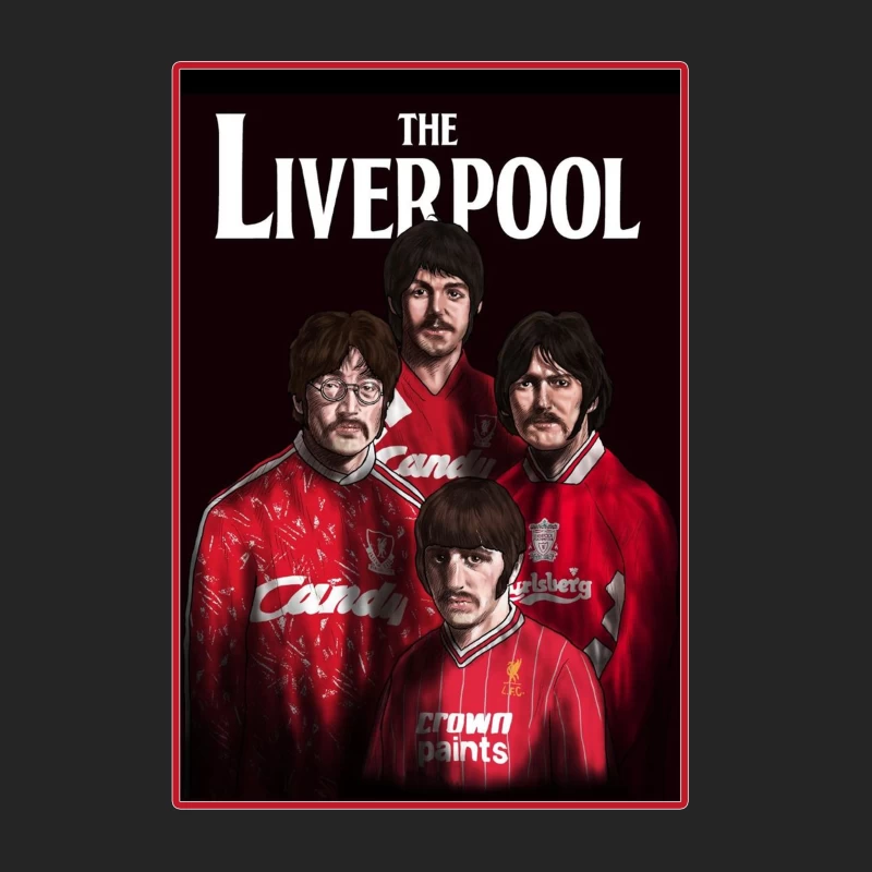 Liverpool/Beatles Mashup Male Pullover Sweatshirt