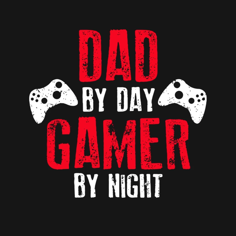 Dad By Day Gamer By Night Gaming Mouse Pad