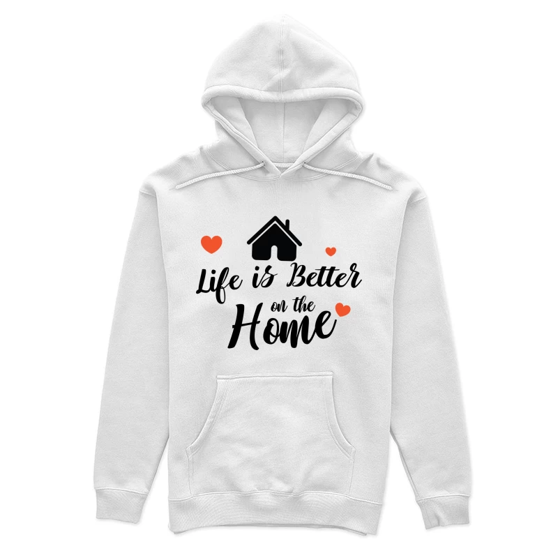 Maison avec des coeurs Femme Sweat à capuche