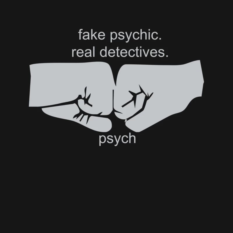 NBC Psych Fist Bump Mouse Pad